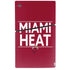 NBA Miami Heat Standard - Red PS5 Slim Digital Edition Console Skin