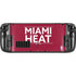 NBA Miami Heat Standard - Red Steam Deck Handheld Gaming Computer OLED Skin