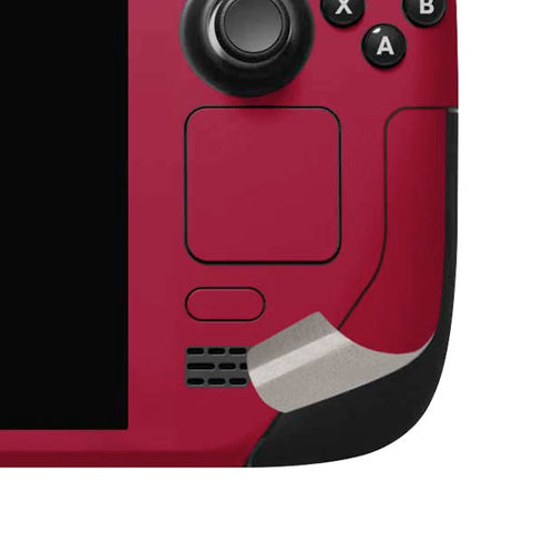 NBA Miami Heat Standard - Red Steam Deck Handheld Gaming Computer OLED Skin