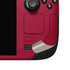 NBA Miami Heat Standard - Red Steam Deck Handheld Gaming Computer OLED Skin