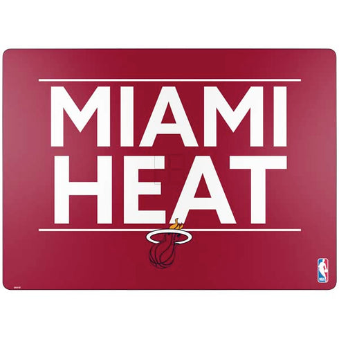 NBA Miami Heat Standard - Red Surface Laptop 7 13.8in Skin