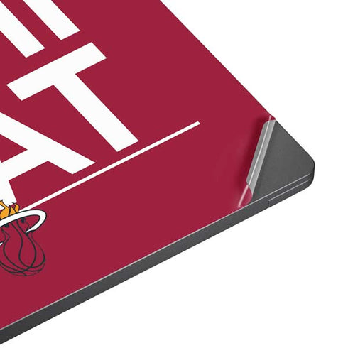 NBA Miami Heat Standard - Red Surface Laptop 7 13.8in Skin