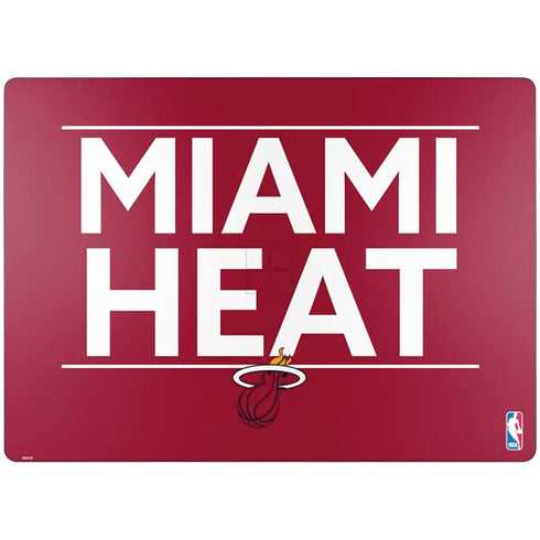 NBA Miami Heat Standard - Red Surface Laptop 7 15in Skin