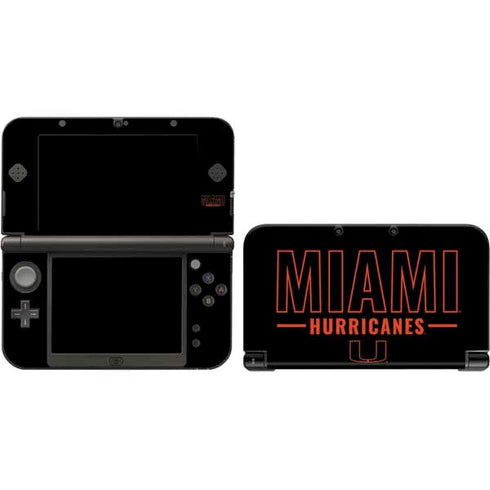 University of Miami Hurricanes Nintendo Skins
