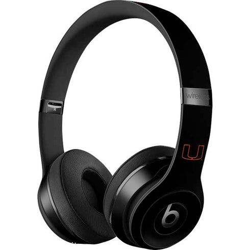 University of Miami Hurricanes Beats Solo 3 Wireless Skin