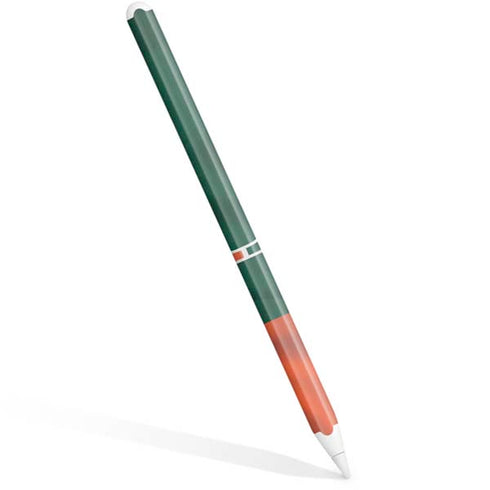 University of Miami Hurricanes Flag Apple Pencil (2nd Gen 2019) Skin