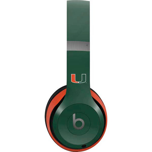 University of Miami Hurricanes Flag Beats Solo 4 Wireless Headphones Skin