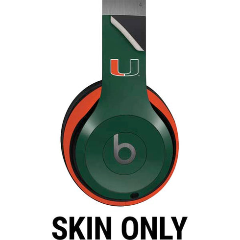 University of Miami Hurricanes Flag Beats Solo 4 Wireless Headphones Skin