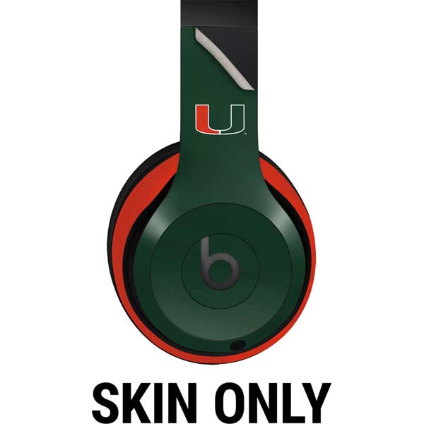 University of Miami Hurricanes Flag Beats Studio Pro Wireless