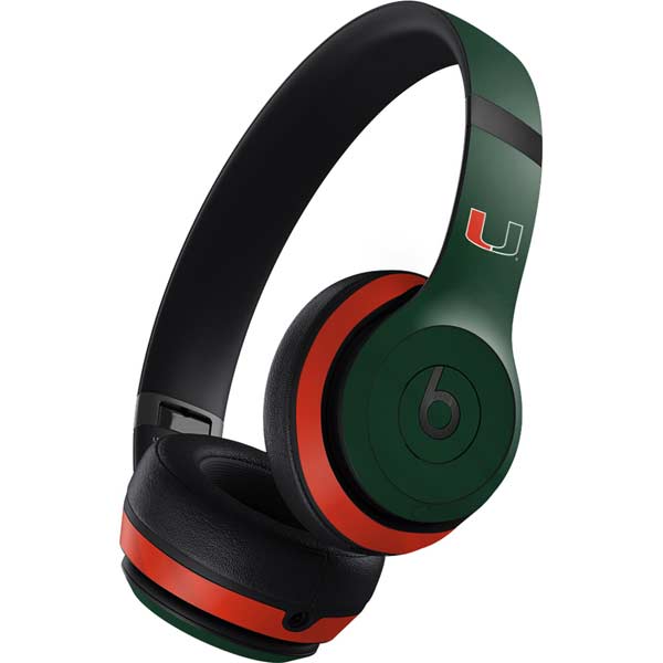 University of Miami Hurricanes Flag Beats Studio Pro Wireless