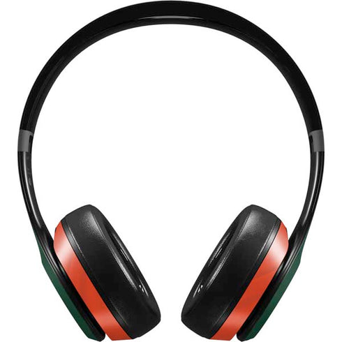 University of Miami Hurricanes Flag Beats Studio Pro Wireless Headphones Skin