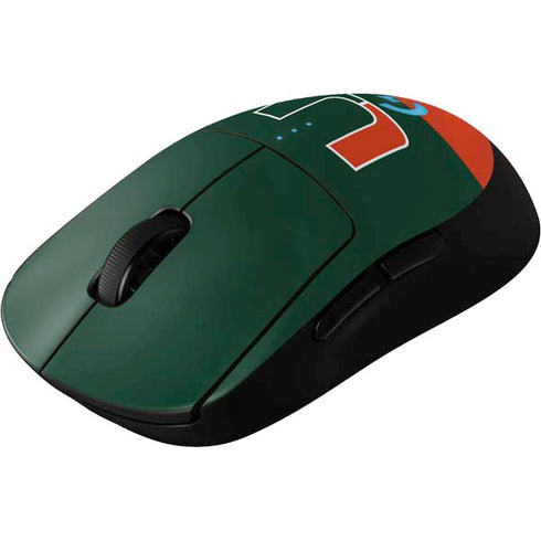University of Miami Hurricanes Flag G Pro Wireless Gaming Mouse Skin