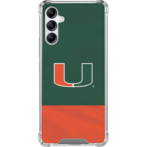 University of Miami Hurricanes Flag Gabb Phone 4 Clear Case