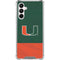 University of Miami Hurricanes Flag Galaxy A16 5G Clear Case