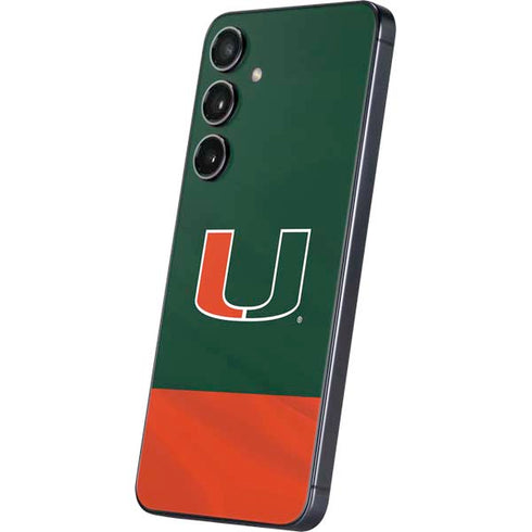 University of Miami Hurricanes Flag Galaxy A16 5G Skin