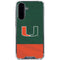 University of Miami Hurricanes Flag Galaxy A36 5G Clear Case