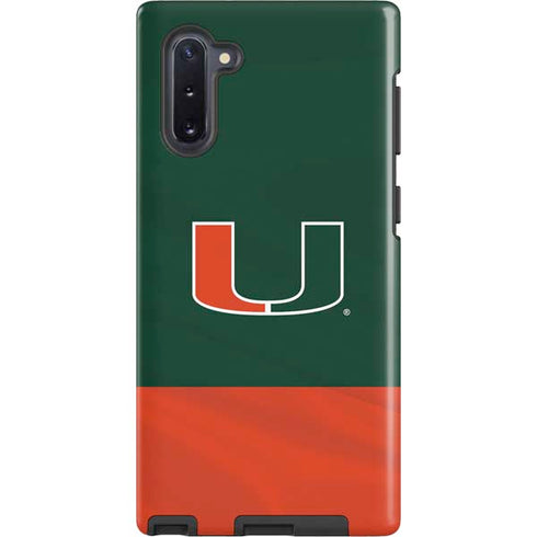 University of Miami Hurricanes Flag Galaxy Cases