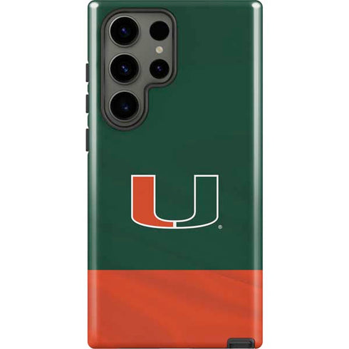 University of Miami Hurricanes Flag Galaxy S23 Ultra Pro Case