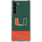 University of Miami Hurricanes Flag Galaxy S24 FE Clear Case