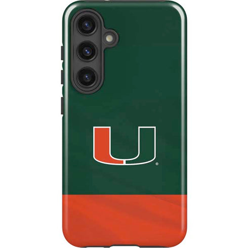 University of Miami Hurricanes Flag Galaxy S25 Impact Case