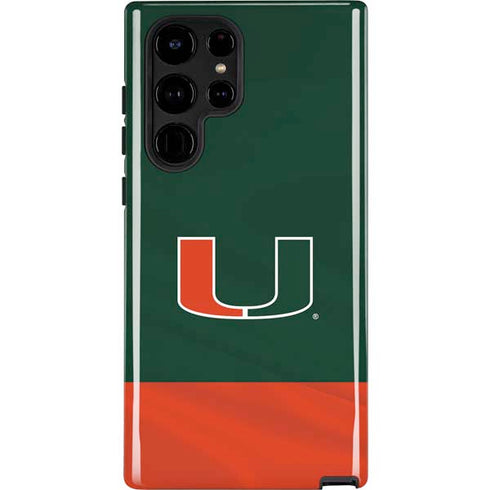 University of Miami Hurricanes Flag Galaxy Cases
