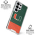 University of Miami Hurricanes Flag Galaxy S25 Ultra Clear Case