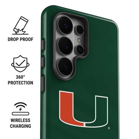 University of Miami Hurricanes Flag Galaxy S26 Ultra Impact Case