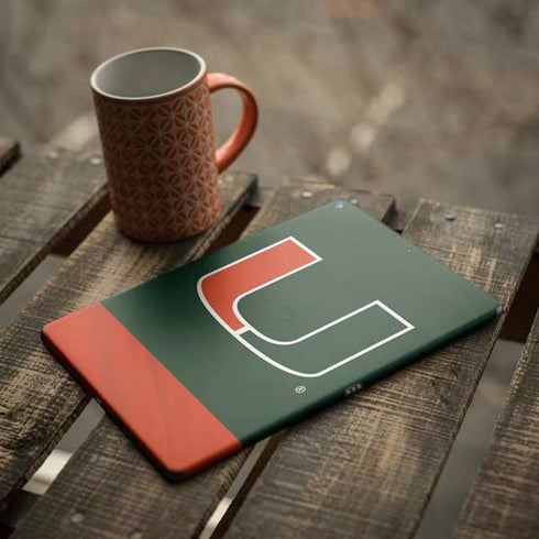 University of Miami Hurricanes Flag iPad Skins