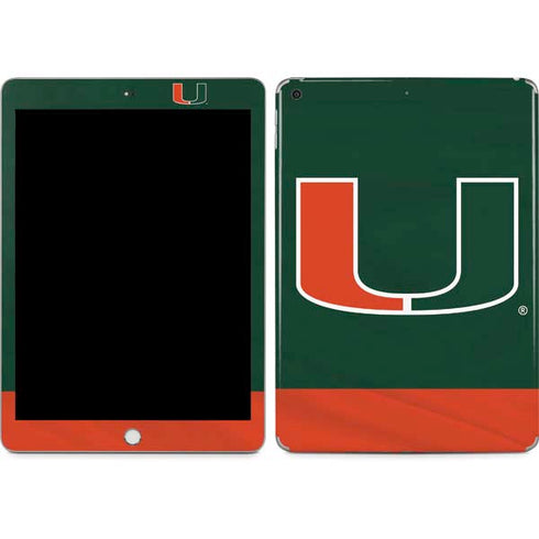 University of Miami Hurricanes Flag Apple iPad Skin