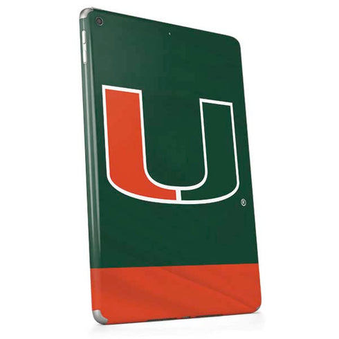 University of Miami Hurricanes Flag Apple iPad Skin