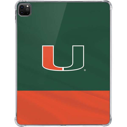 University of Miami Hurricanes Flag iPad Pro 11in (2024) Clear Case