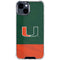 University of Miami Hurricanes Flag iPhone 15 Clear Case