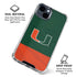 University of Miami Hurricanes Flag iPhone 15 Clear Case