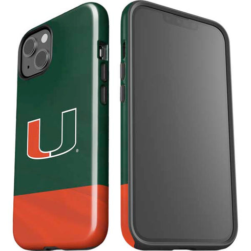 University of Miami Hurricanes Flag iPhone 15 Impact Case