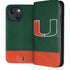 University of Miami Hurricanes Flag iPhone 15 Plus Folio Case