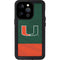 University of Miami Hurricanes Flag iPhone 15 Pro Waterproof Case