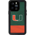 University of Miami Hurricanes Flag iPhone 15 Pro Waterproof Case