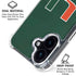 University of Miami Hurricanes Flag iPhone 16 Clear Case