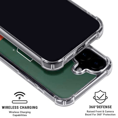 University of Miami Hurricanes Flag iPhone 16 MagSafe Case