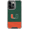 University of Miami Hurricanes Flag iPhone 16 Pro Clear Case