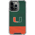 University of Miami Hurricanes Flag iPhone 16 Pro Clear Case
