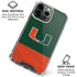 University of Miami Hurricanes Flag iPhone 16 Pro Clear Case