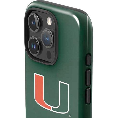 University of Miami Hurricanes Flag iPhone 16 Pro Impact Case