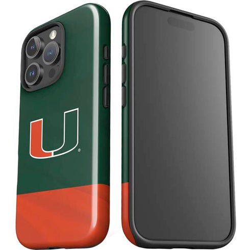 University of Miami Hurricanes Flag iPhone 16 Pro Max Impact Case