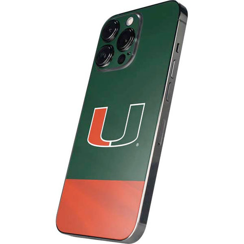 University of Miami Hurricanes Flag iPhone 16 Pro Skin