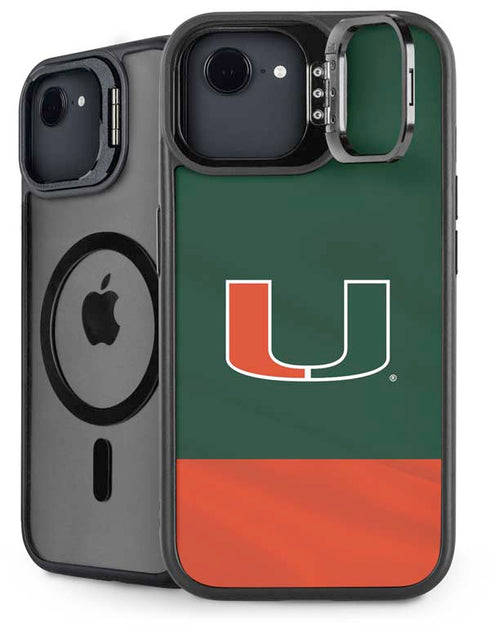 University of Miami Hurricanes Flag iPhone 16e Kickstand Case