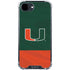 University of Miami Hurricanes Flag iPhone 16e Clear Case