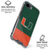 University of Miami Hurricanes Flag iPhone 16e Clear Case