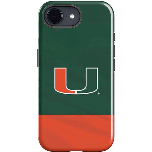 University of Miami Hurricanes Flag iPhone 16e Impact Case