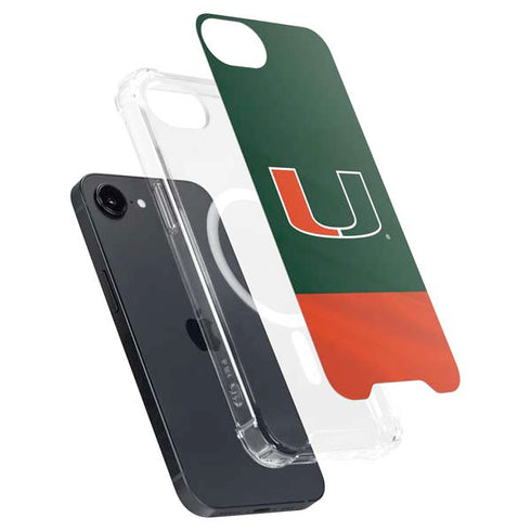 University of Miami Hurricanes Flag iPhone 16e MagSafe Case